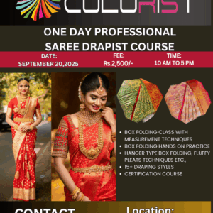 ONE DAY SAREE DRAPING CLASS