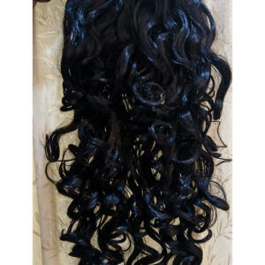 VJ48 CURLY FEATHER BLACK