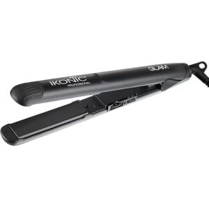 IKONIC Professional Glam Hair Straightener (Black)