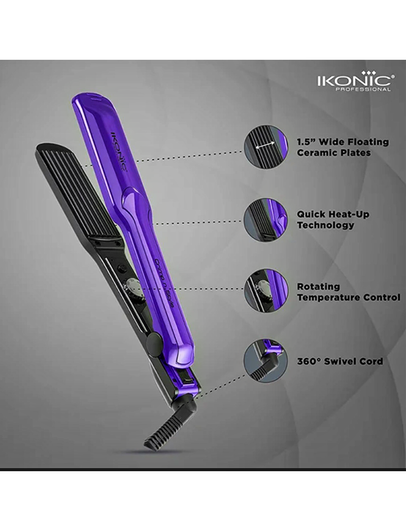 IKONIC Professional Crimp and Style Hair Styler - Image 3