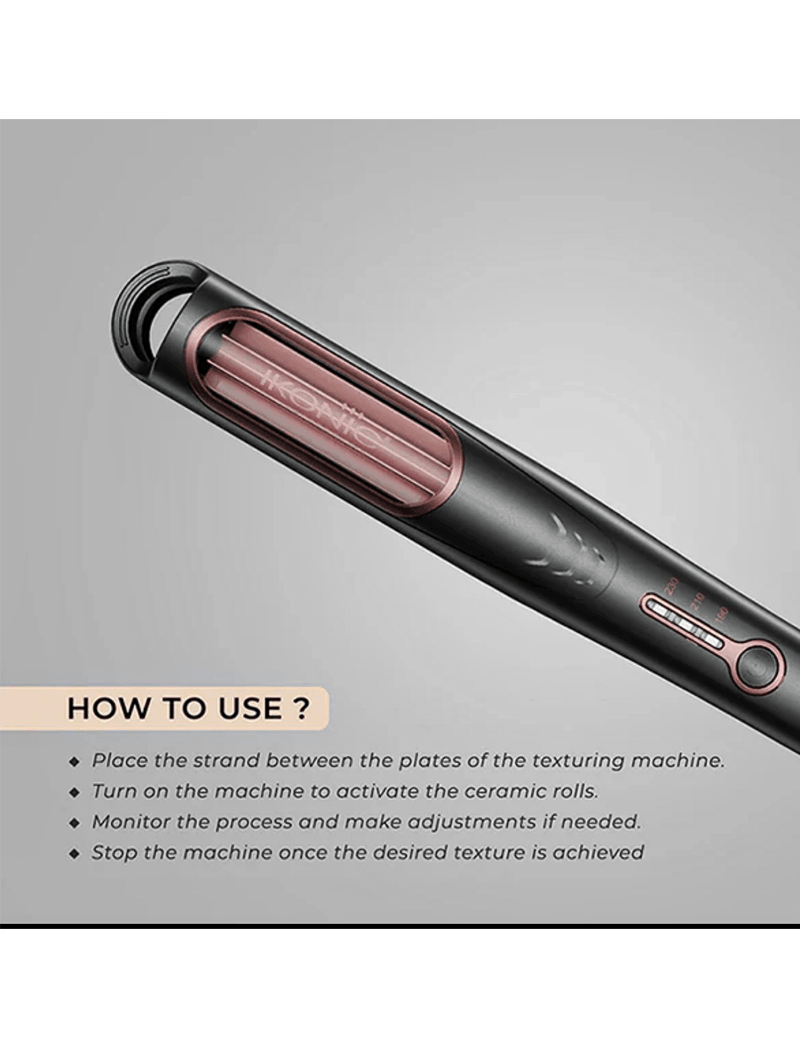 IKONIC Professional Super Crimper Hair Styler - Image 7
